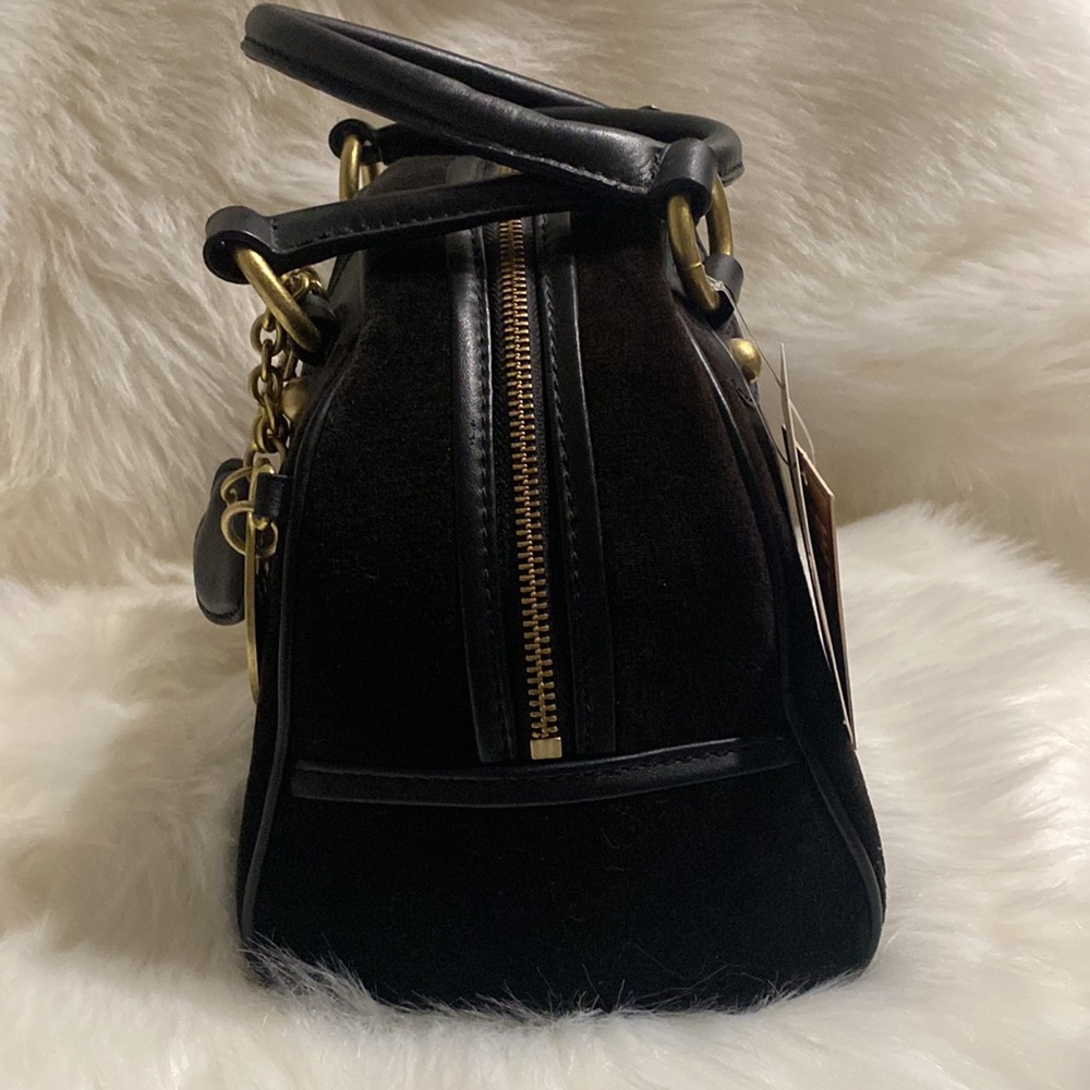 Juicy Couture Royal Juicy Dark Brown Bowler Bag NWT Y2K Rare/Vintage - Picture 12 of 15